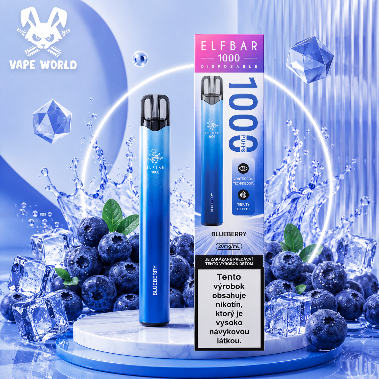 Elf Bar 1000 Blueberry