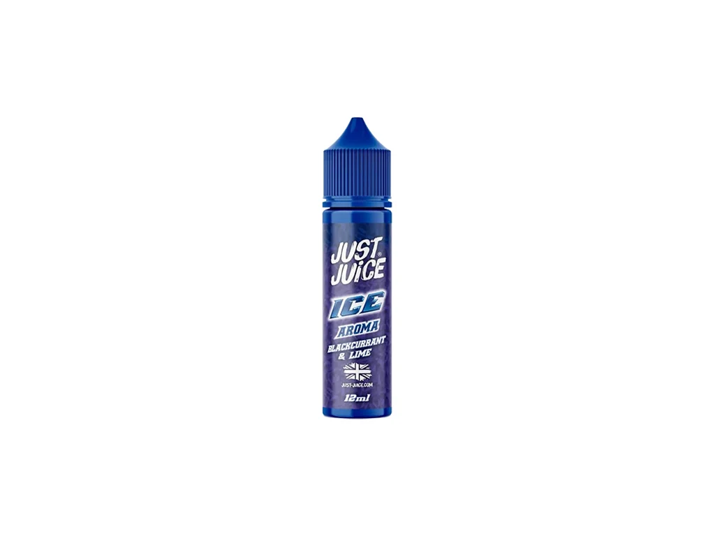 Just Juice Shake & Vape ICE Blackcurrant & Lime 10 ml – Obrázok 2