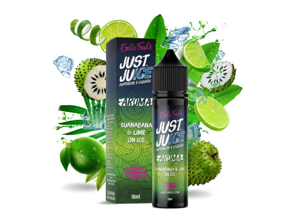 Just Juice Shake & Vape ICE Citron & Coconut 10 ml – Obrázok 2
