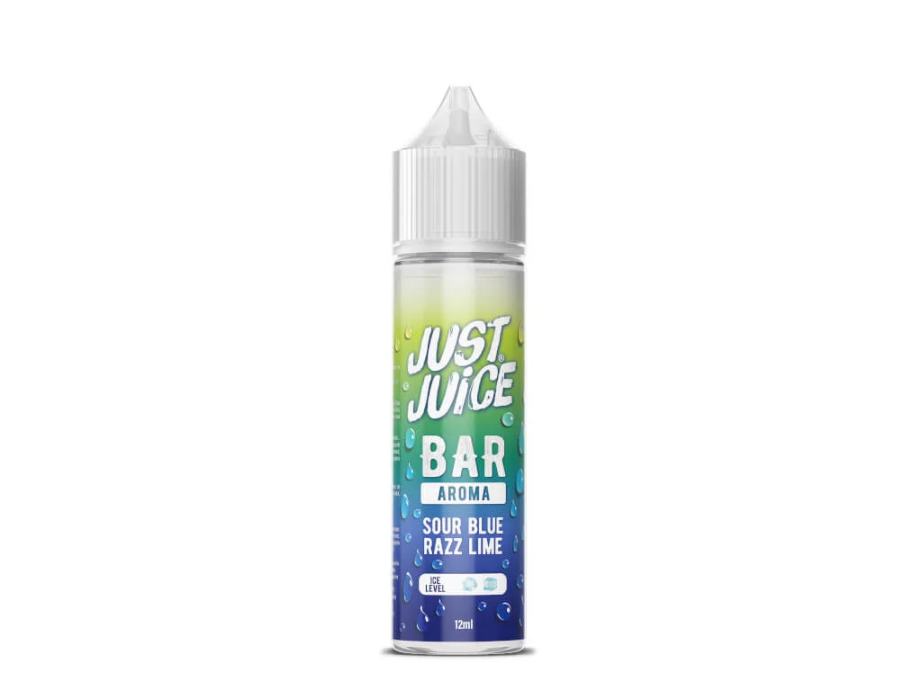 Just Juice Bar Range Shake & Vape Sour Blue Razz Lime 10 ml – Obrázok 2