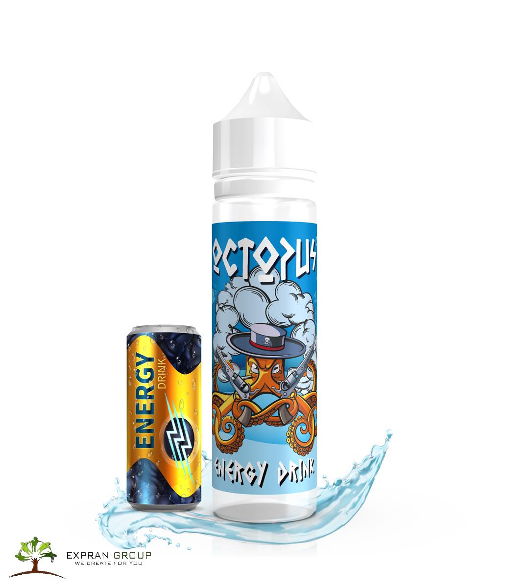Octopus - Energy Drink (Shake & Vape) 10 ml – Obrázok 3