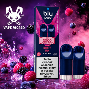Blu Bar PODY 2X - Berry Mix 20mg