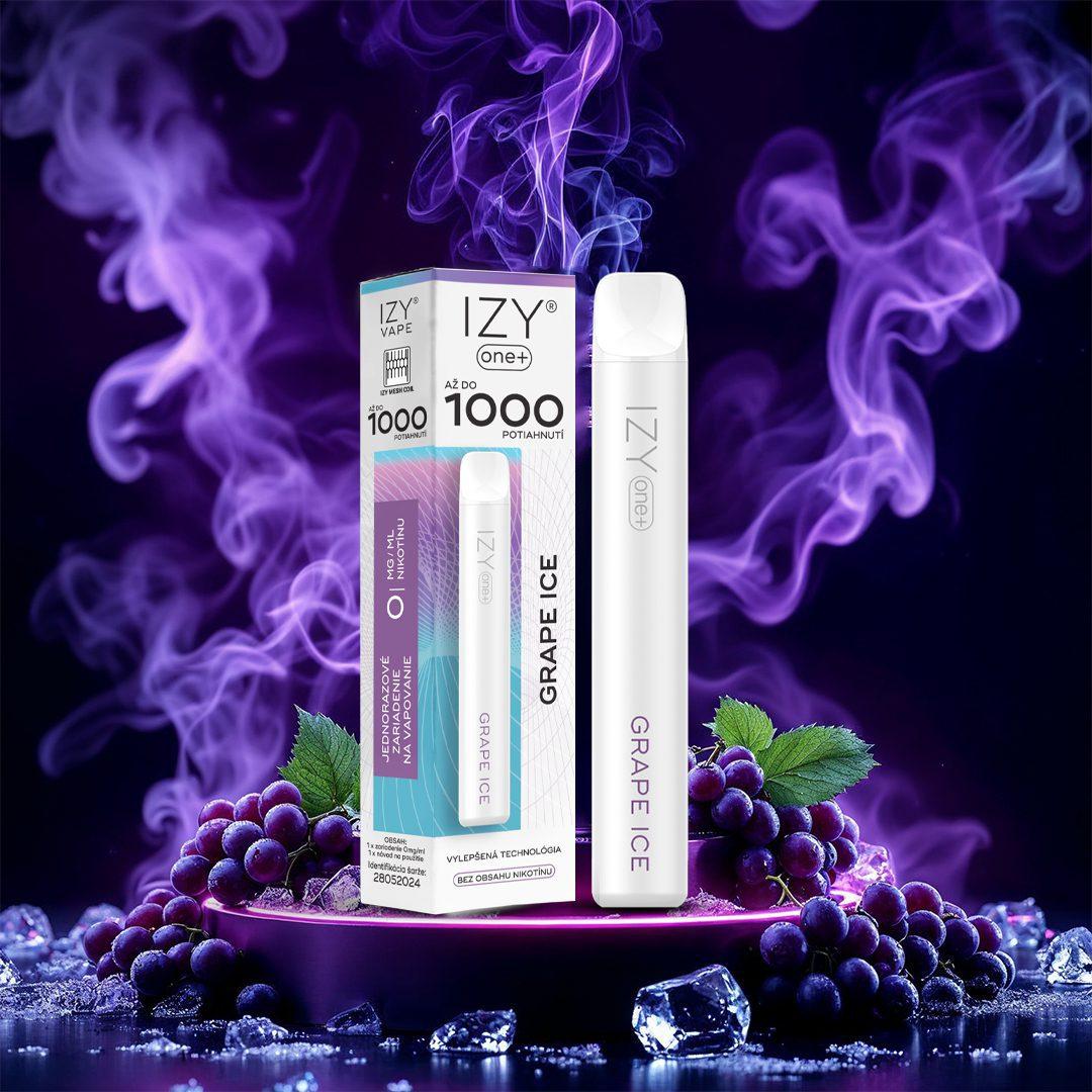 IZY ONE+ Grape Ice 0 mg