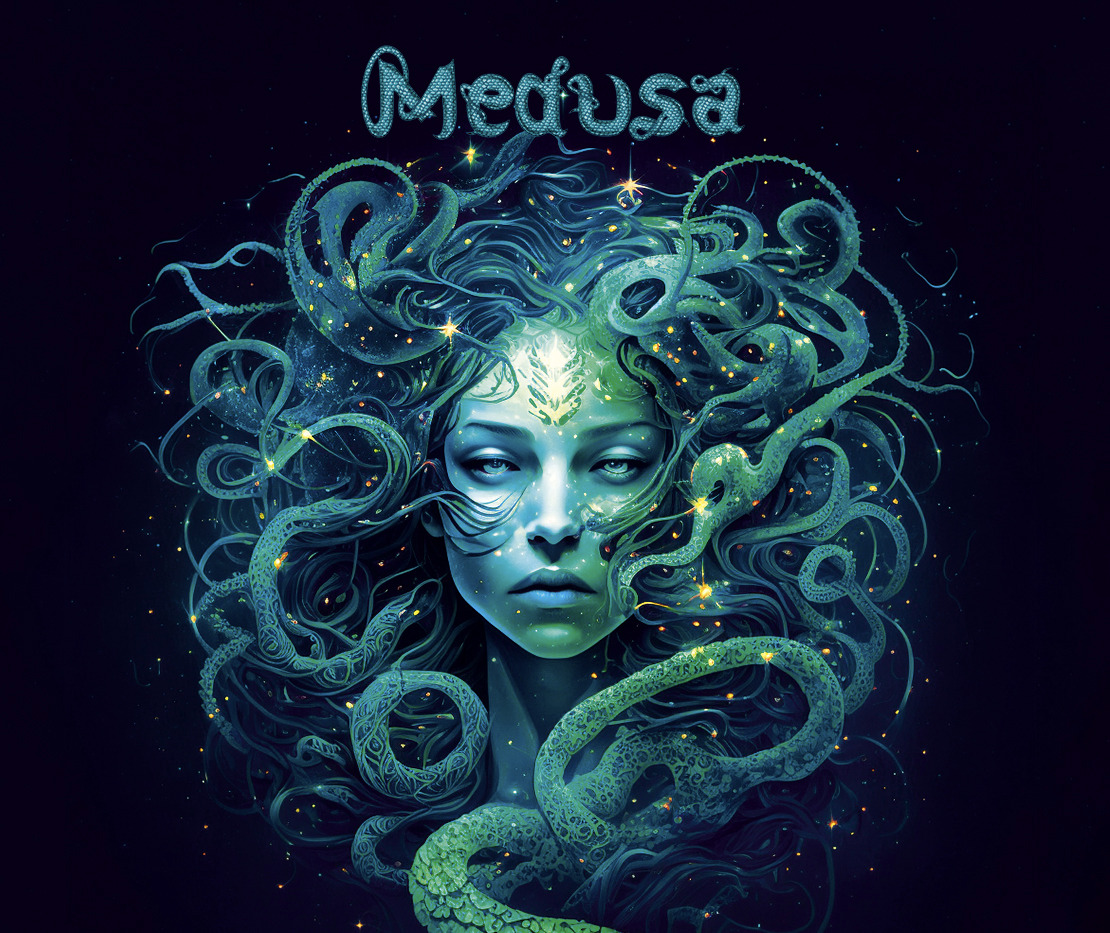 Medusa - Mint Grapefruit Aloe (Shake & Vape) 10 ml – Obrázok 2