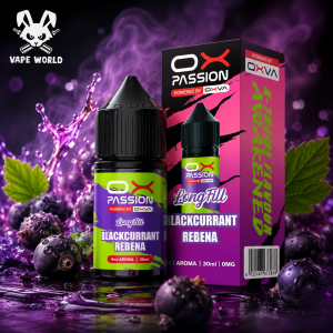 30 ml Blackcurrant Rebena OXVA Ox Passion - 6 ml S&V