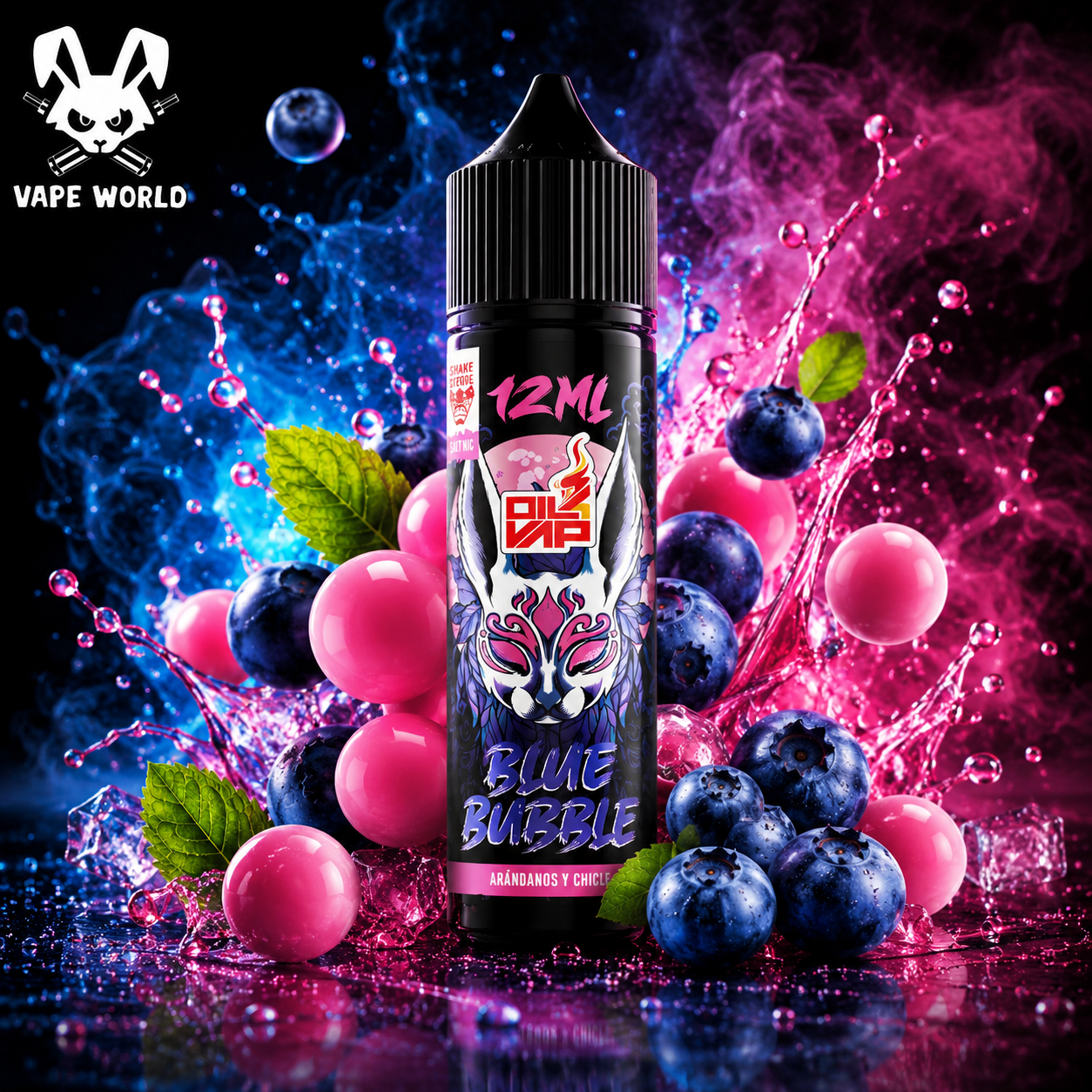 Kabuki Bluebubble Longfill 12ml - Oil4Vap