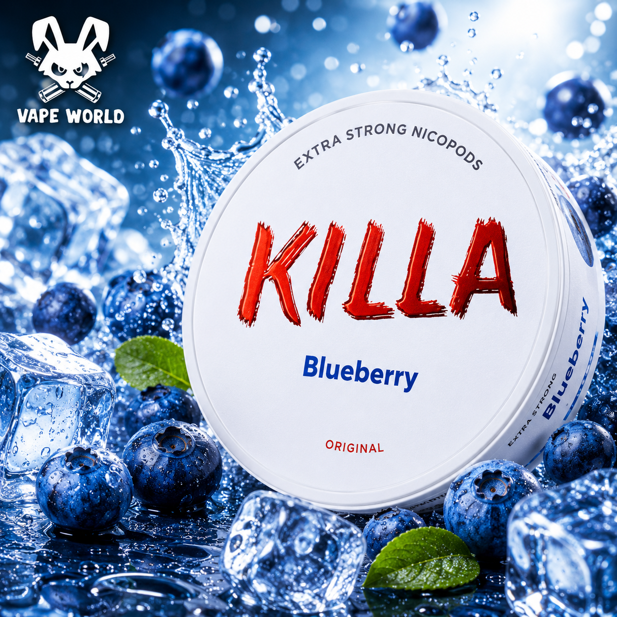 Killa Blueberry Extra Strong 13,2 mg/vrecúško