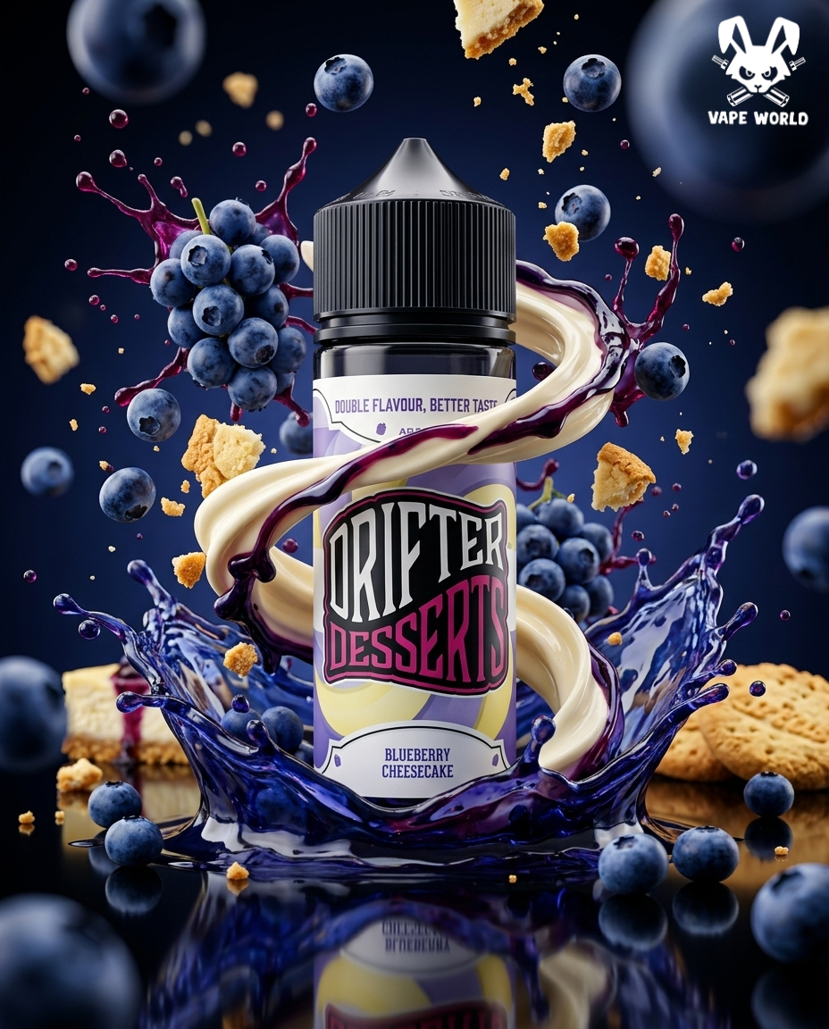 Blueberry Cheesecace Longfill 24ml - Drifter