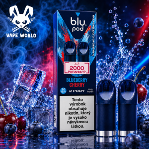 Blu Bar PODY 2X - Blueberry Cherry 20mg