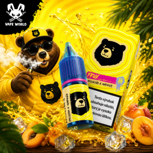 Go Bears Frux Salts Broskyňa a Marhuľa 10ml , 20mg