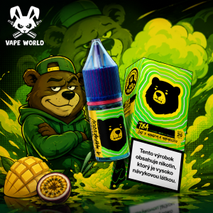 Go Bears Tea Salts Čaj s Mangom a Marakujou 10ml , 20mg