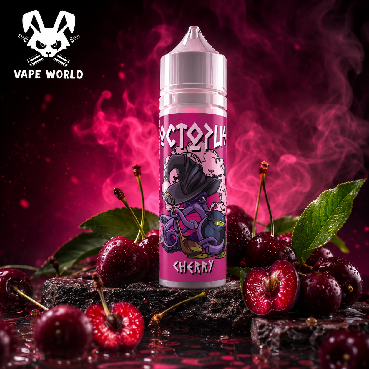 Octopus - Cherry (Shake & Vape) 10 ml