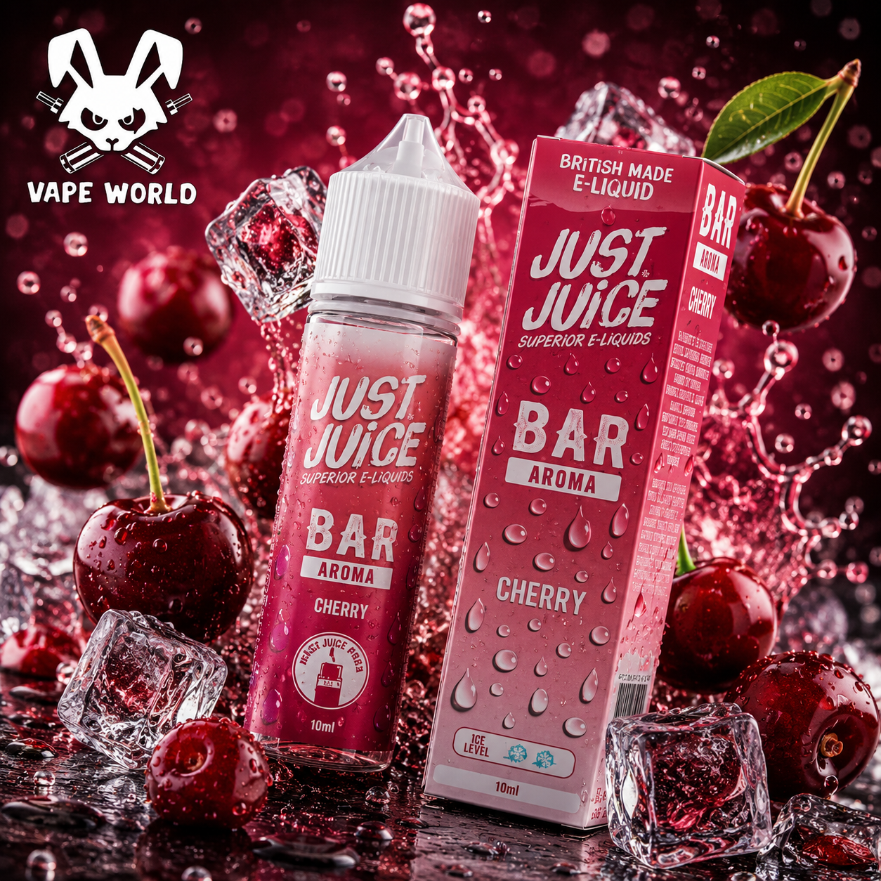 Just Juice Bar Range Shake & Vape Cherry 10 ml