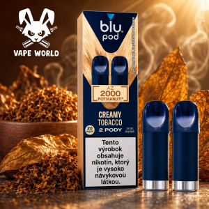Blu Bar PODY 2X - Creamy Tobacco 20mg
