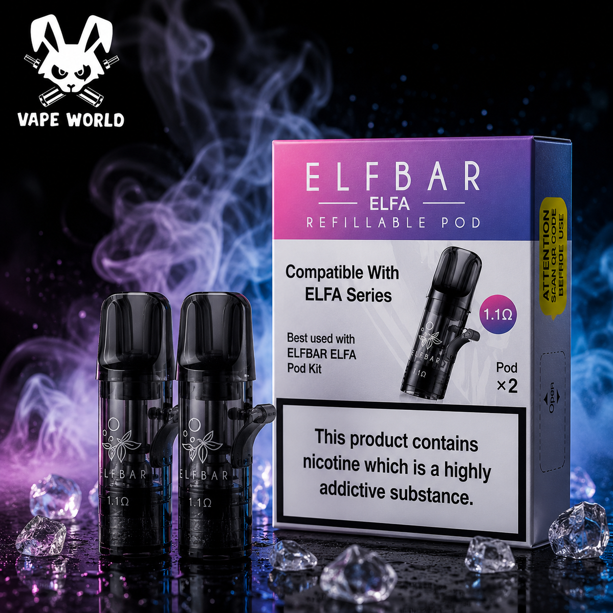 Elf Bar Elfa plniteľný cartridge 2ks