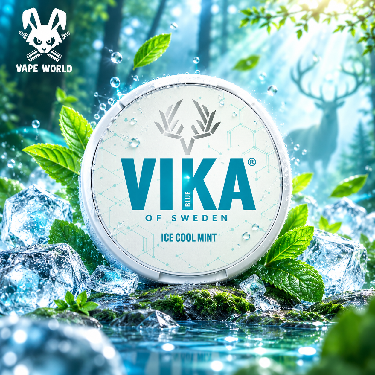 VIKA - ICE COOL MINT 8MG