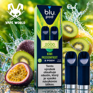 Blu Bar PODY 2X - Kiwi Passionfruit 20mg