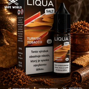 LIQUA Salt Turkish Tobacco 10ml , 20mg