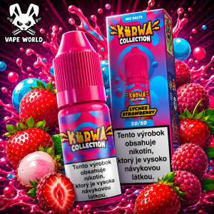 KURWA Collection Lychee Strawberry 10ml, 20mg