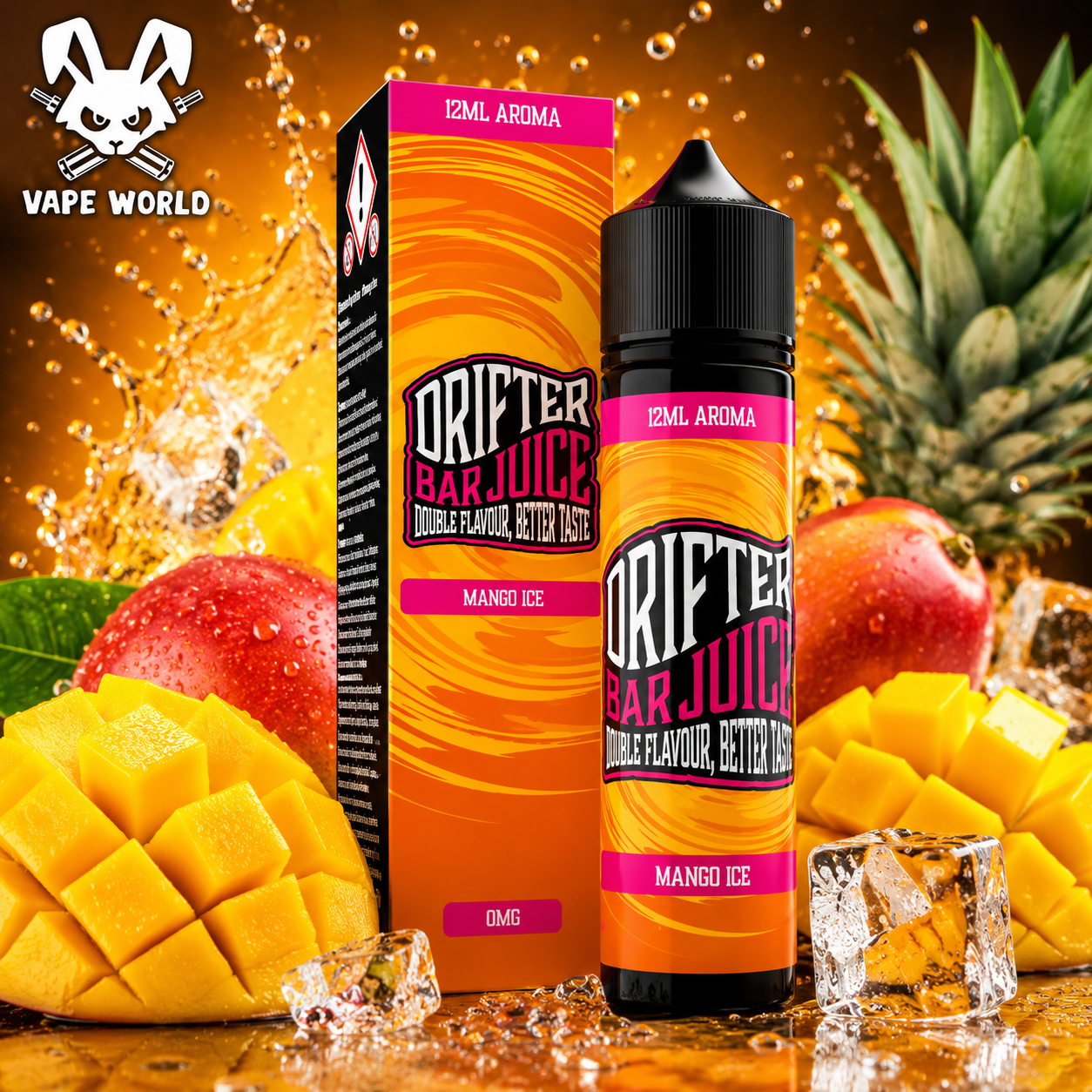 Mango Ice Longfill 12ml - Drifter