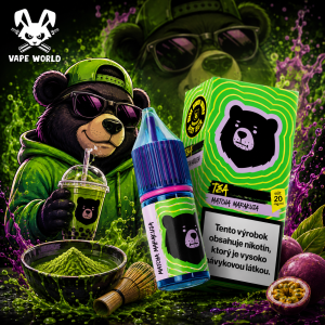 Go Bears Tea Salts Matcha Marakuja 10ml , 20mg