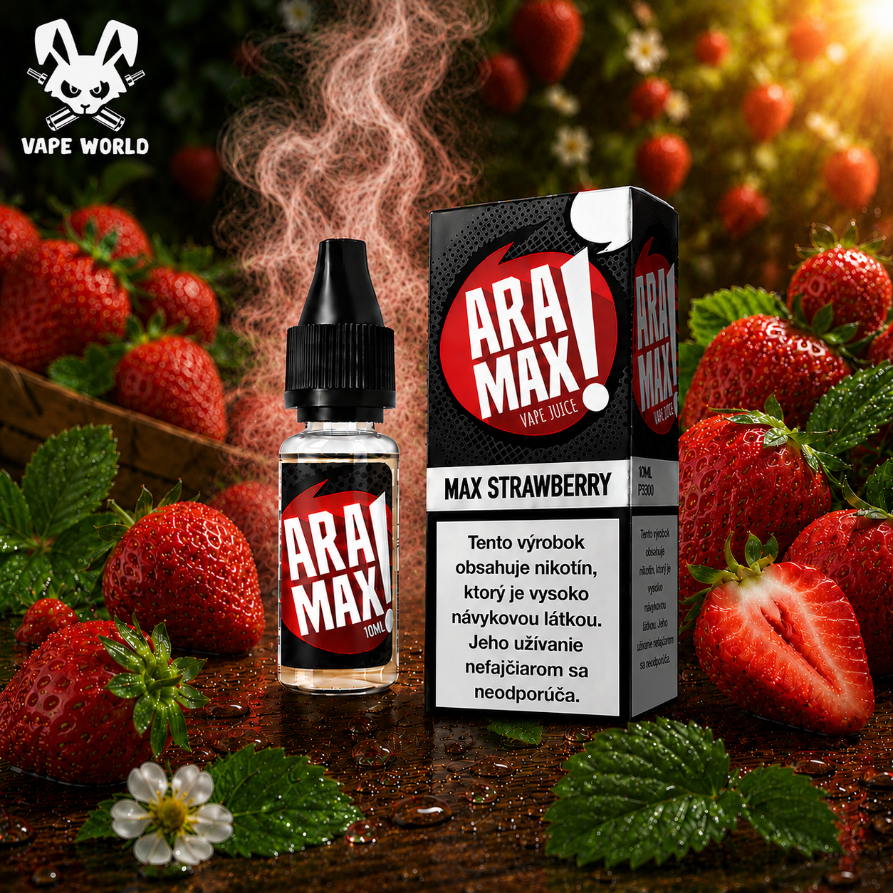 ARAMAX Max Strawberry 10ml