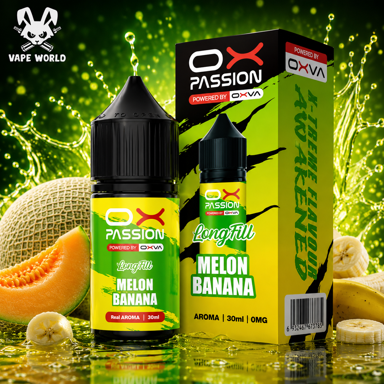 30 ml Melon Banana OXVA Ox Passion - 6 ml S&V