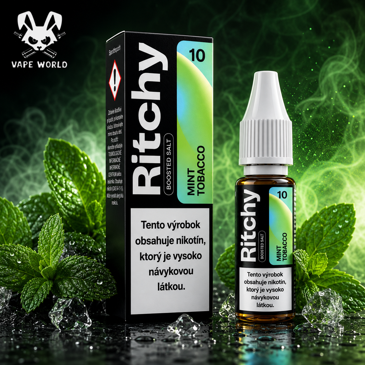 Ritchy Salt Mint Tobacco Mix 10ml - 10/20mg