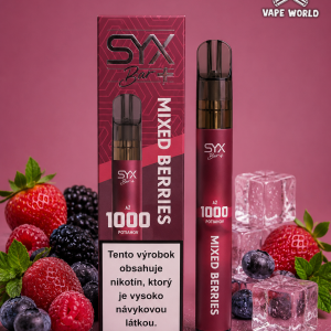 SYX BAR ZERO - Mixed berries 0mg