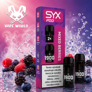 SYX PODY 2X - Mixed Berries 20mg