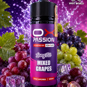 Ox Passion Mixed Grapes Longfill 24ml - Oxva