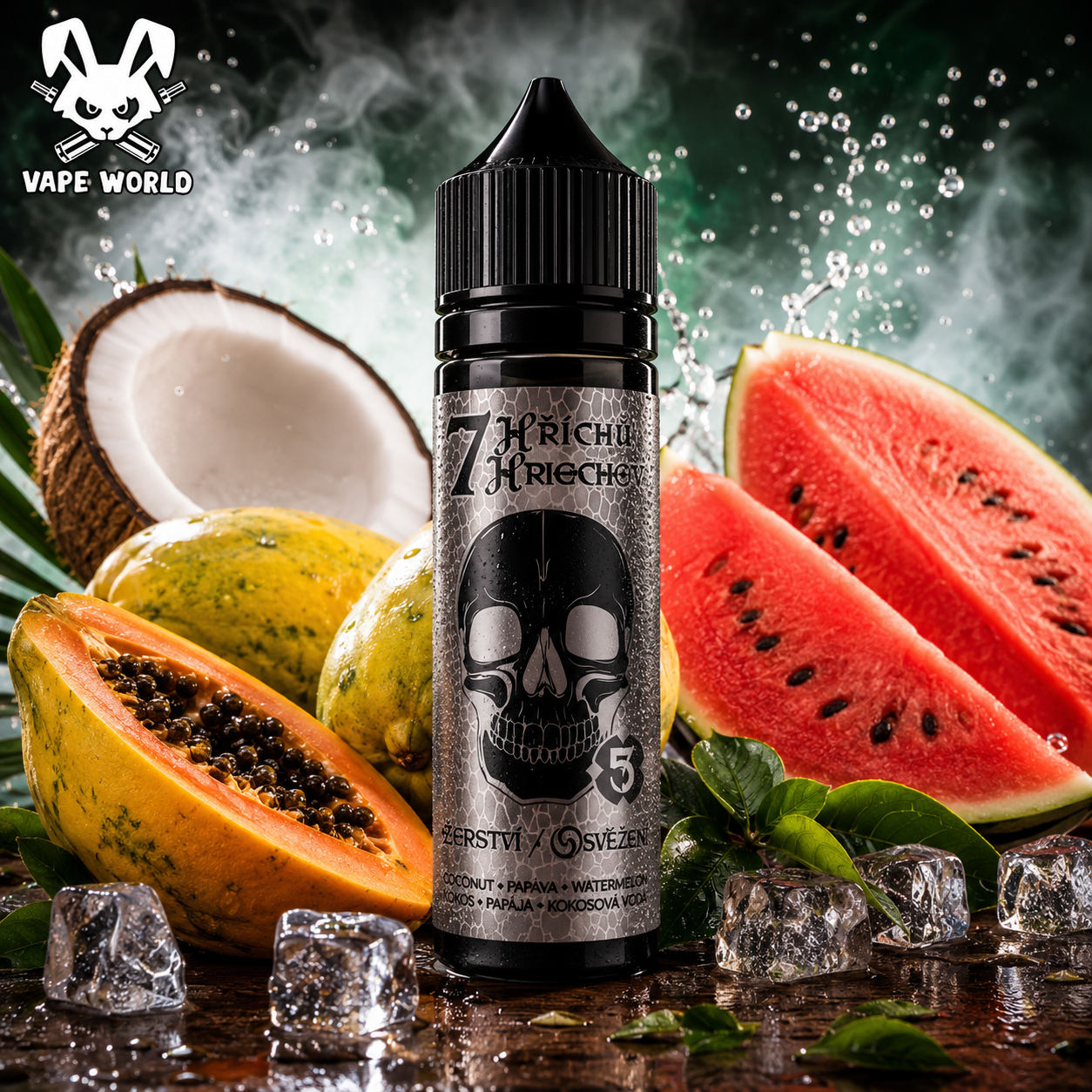 7 Hriechov - 5 Obžerstvo (Shake & Vape) 10 ml