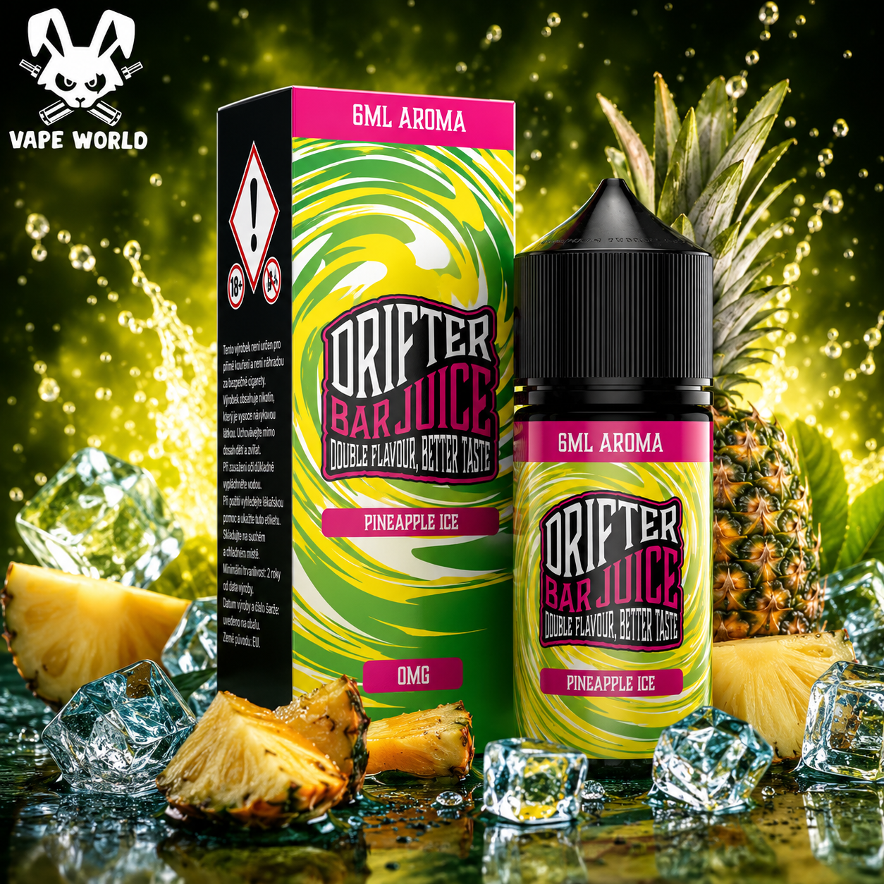 Pineapple Ice Longfill 6ml - Drifter