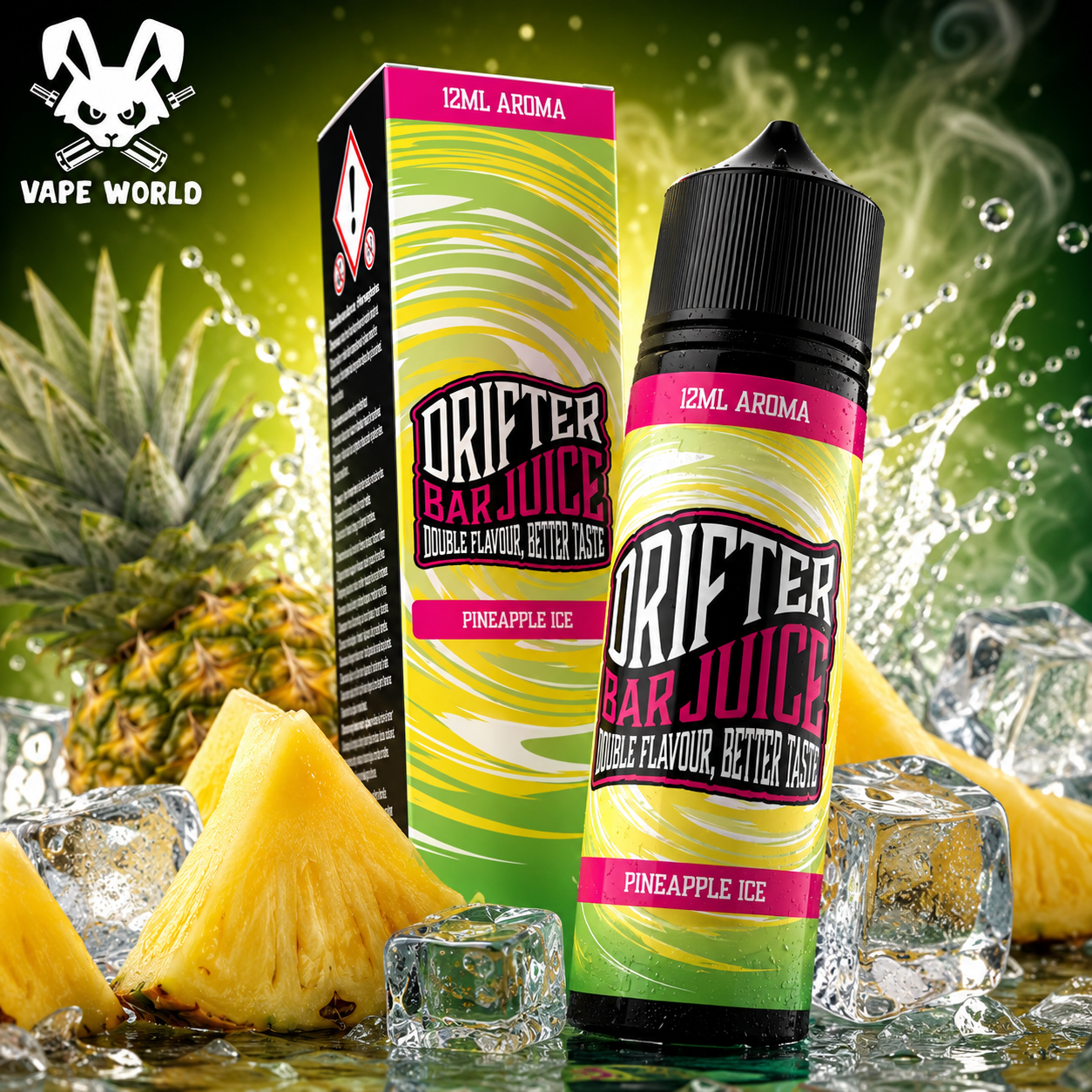 Pineapple Ice Longfill 12ml - Drifter