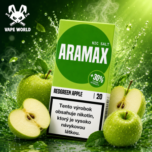 ARAMAX Salt Redgreen Apple 10ml
