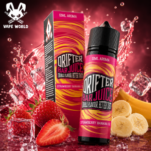 Strawberry Banana Ice Longfill 12ml - Drifter