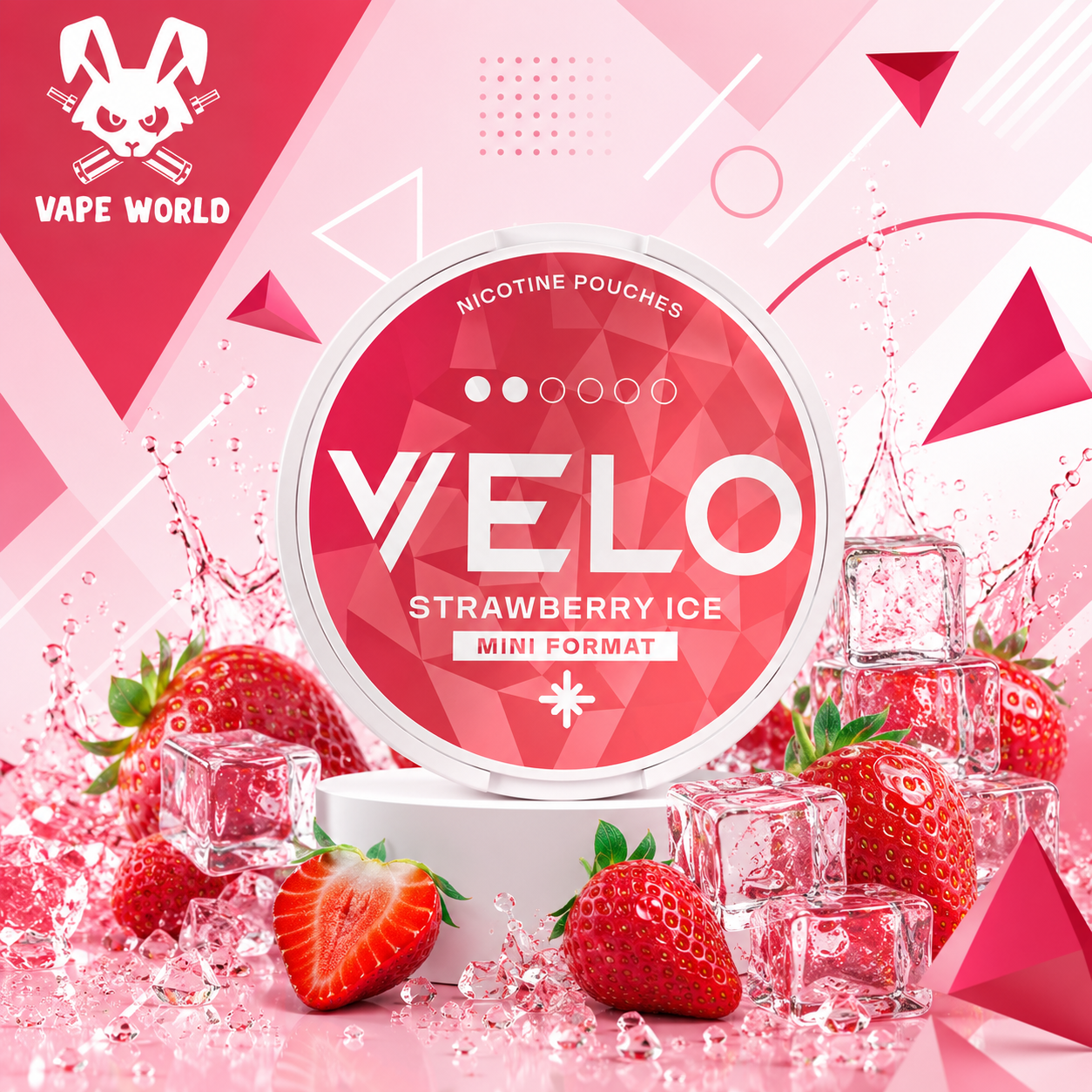 VELO - STRAWBERRY ICE MINI 6MG