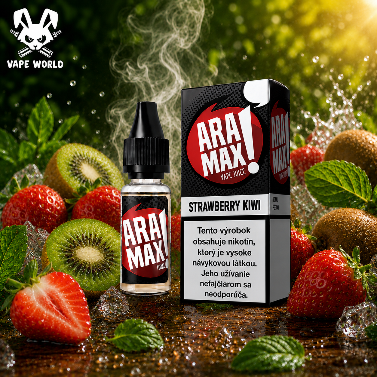 ARAMAX Strawberry Kiwi 10ml