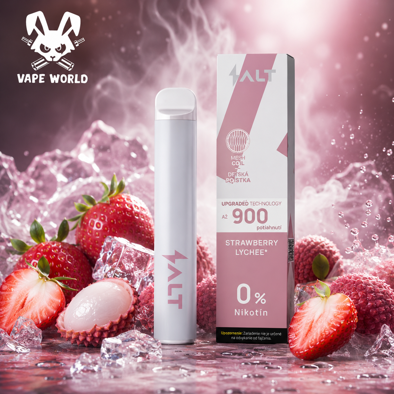 SALT switch - Strawberry Lychee 0mg