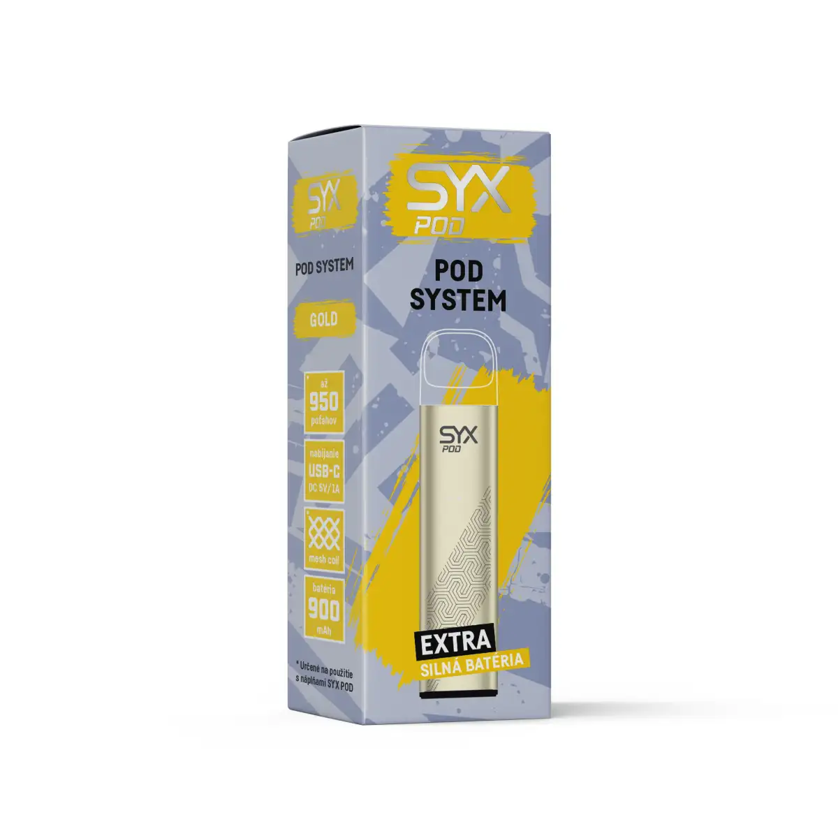 SYX POD batéria 900 mAh – Obrázok 7