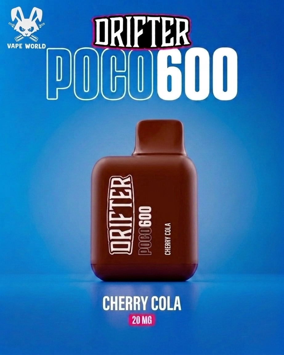 DRIFTER POCO 600 - Cherry Cola 20mg