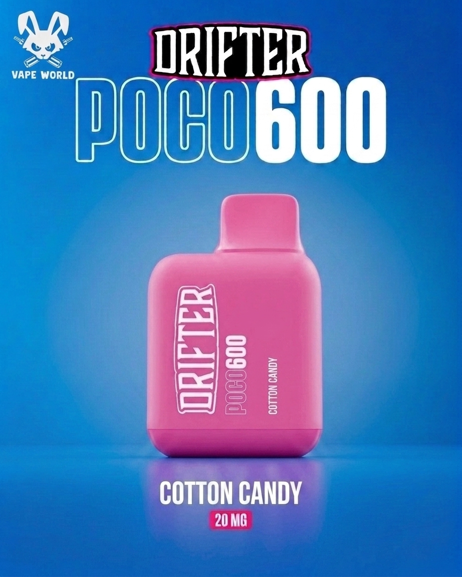 DRIFTER POCO 600 - Cotton Candy Ice 20mg