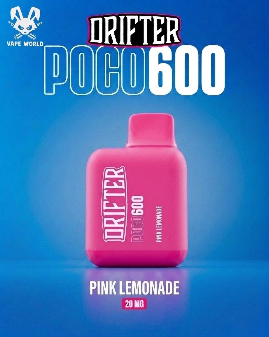 DRIFTER POCO 600 - Pink Lemonade 20mg