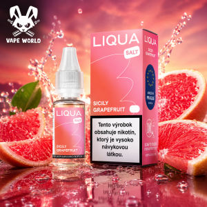 LIQUA Salt Sicily Grapefruit 10ml , 10mg