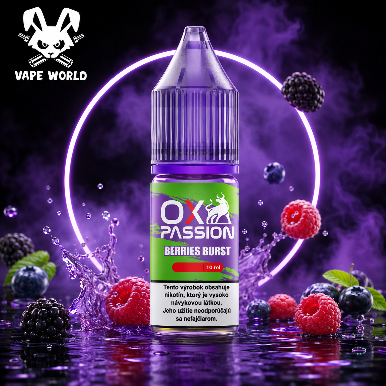 OX Passion Salts Berry Burst 10 ml 20 mg