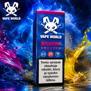 Vape World Nic Shot - 50/50 10ml (20mg) nikotínový booster