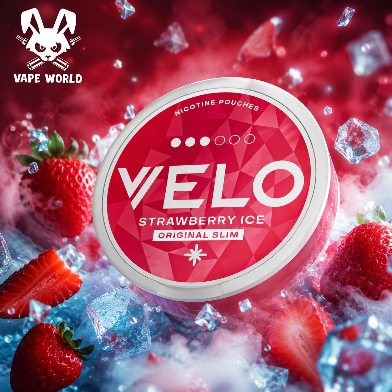 VELO - STRAWBERRY ICE 10MG